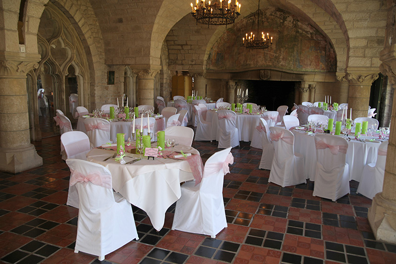 Château Hattonchâtel Table décoration