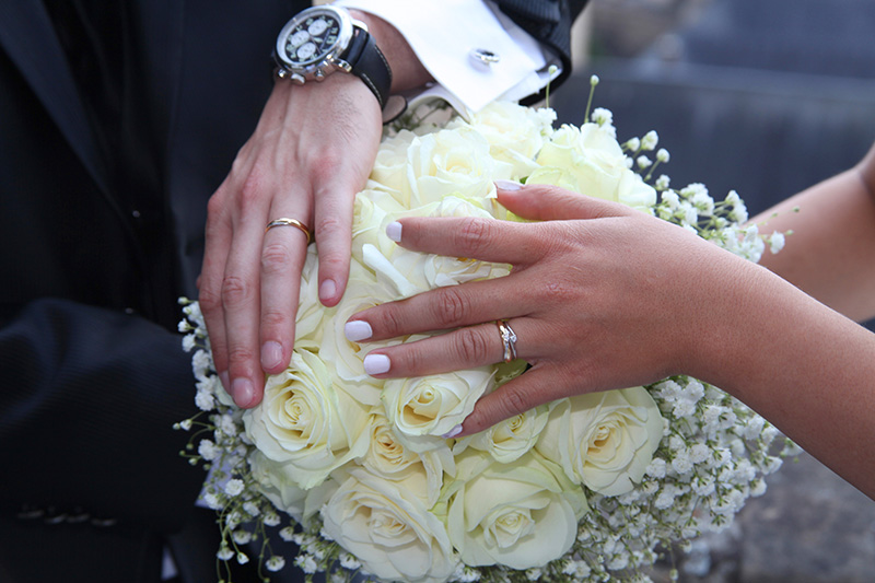 Photo Mariage David Gouvenel Bouquet Luxembourg